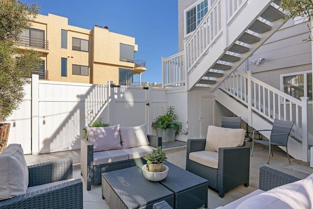 Ocean View From Private Patio, Across Street From Beach Carlsbad Exterior foto