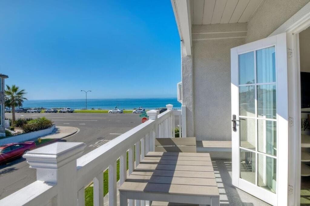 Ocean View From Private Patio, Across Street From Beach Carlsbad Exterior foto