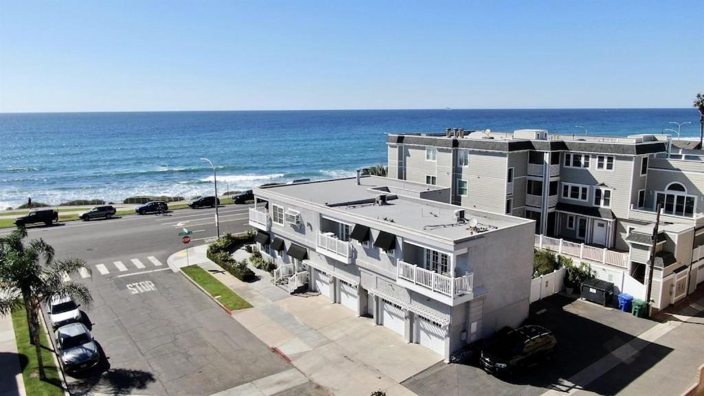 Ocean View From Private Patio, Across Street From Beach Carlsbad Exterior foto